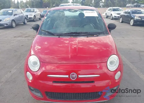 2013 Fiat 500 Sport из США, поврежденный, VIN 3C3CFFBR6DT739784